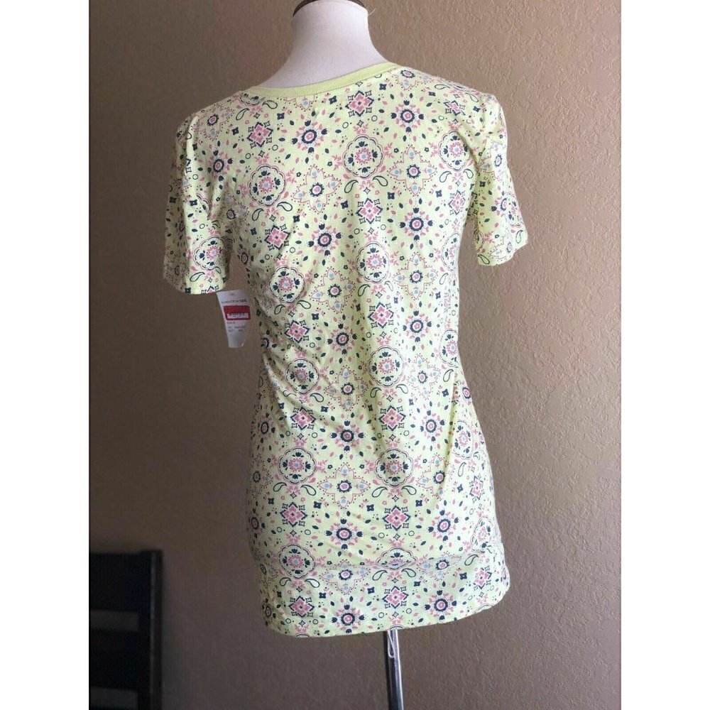 Abound Juniors Green Cotton Blend Casual Tee M - Picture 8 of 8